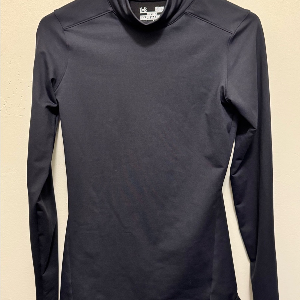 Under Armour Women's Midnight Black Long Sleeve Tee